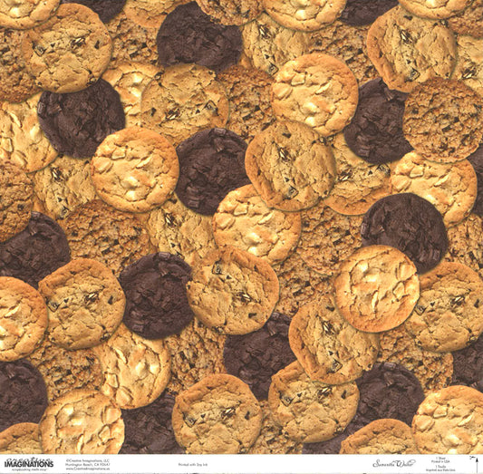 Scrapbook Paper: Samantha Walker-Cookie Lover