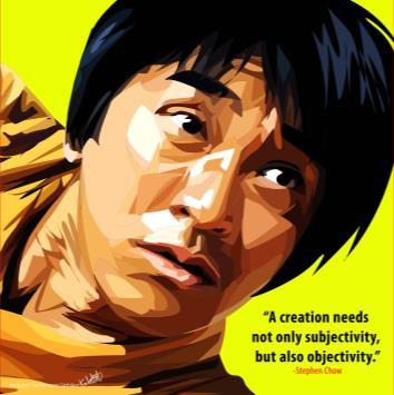 Stephen Chow Pop Art (10'X10')