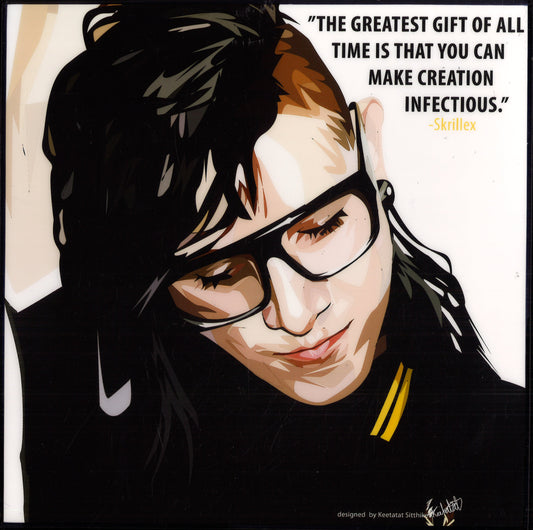 Skrillex: The Greatest Gift Pop Art (10'X10')