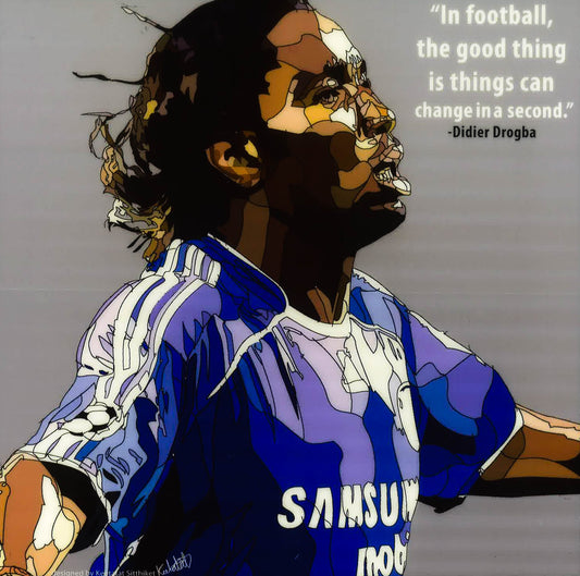 Didier Drogba Pop Art (10'X10')