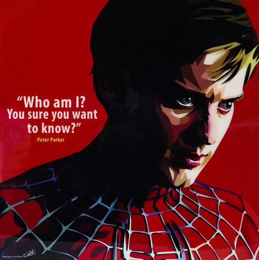 Peter Parker Ver.1: Who Am I? Pop Art Medium (20'X20')