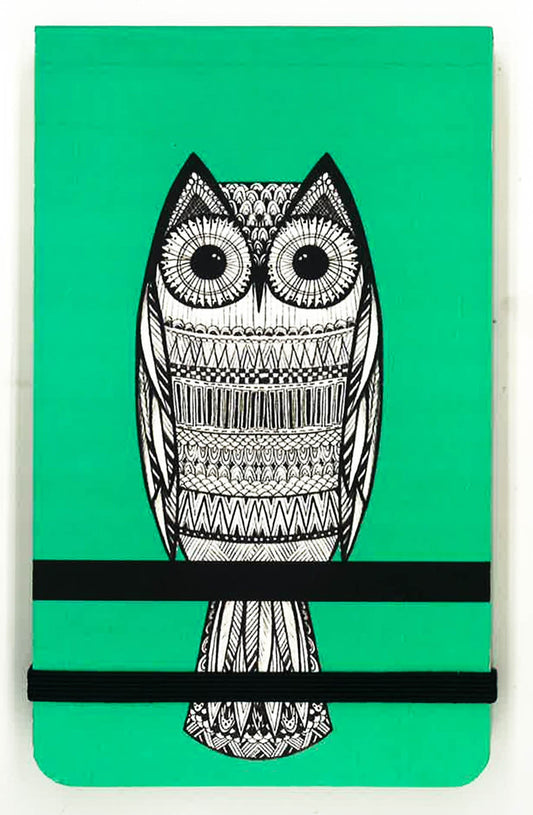 The Art File: A6 Notebook Owl Design