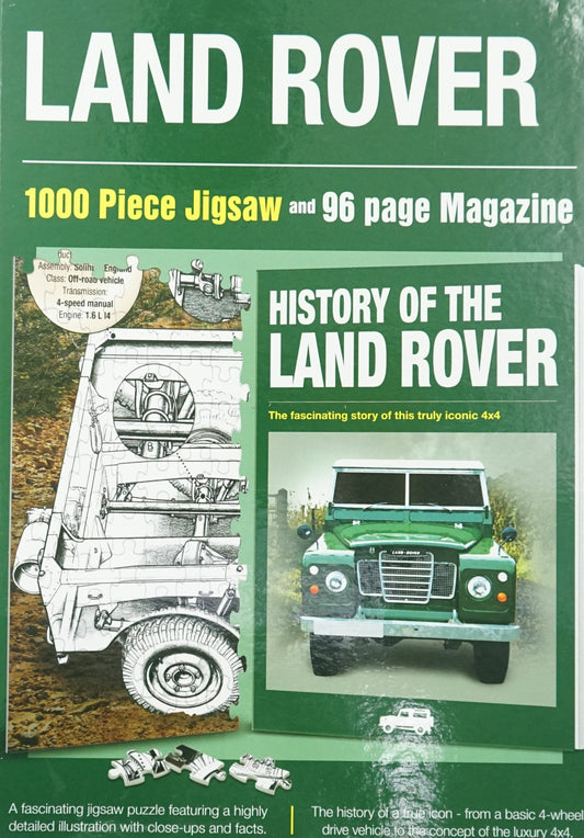 Land Rover Jigsaw & Magazine Gift Set