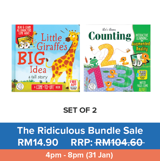 Count With Giraffe Hippo Bundle