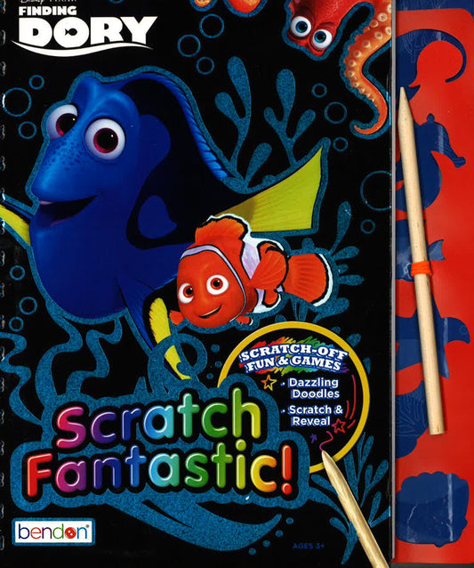 Scratch-Off Magic Book Small Dory