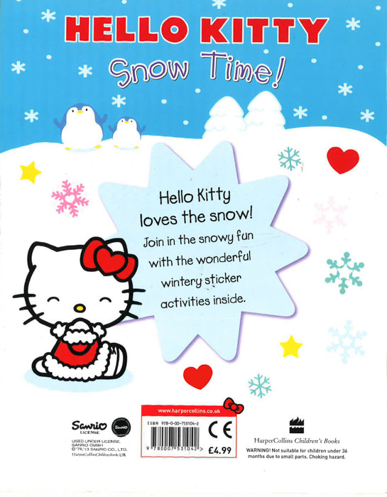 Hello Kitty & Friends Let It Snow Stickers – Sticker Planet