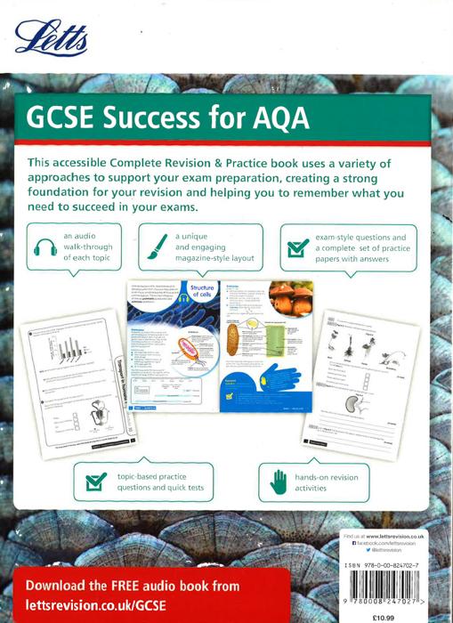 Aqa Gcse Biology Complete Revision & Practice (Letts Gcse 9-1 Revision ...