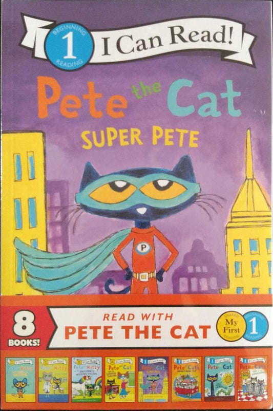 Read With Pete The Cat 8 Book Set (My First I Can Read And Level 1)