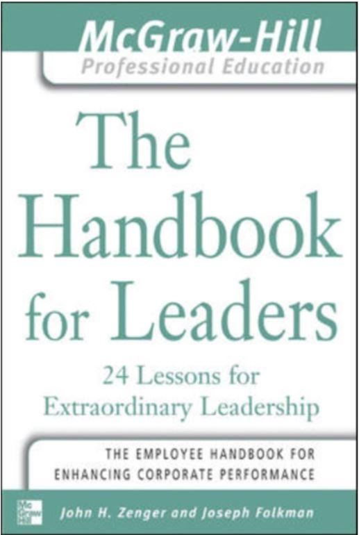 Handbook For Leaders (Professional Education)