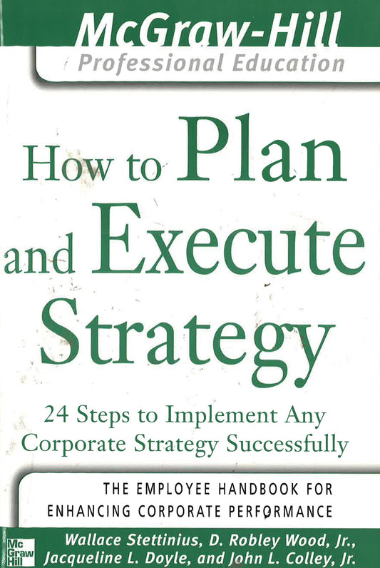 How To Plan And Execute Strategy