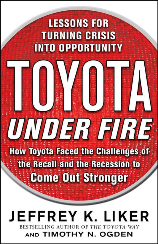 Toyota Under Fire: Lessons For Turning Crisis Into