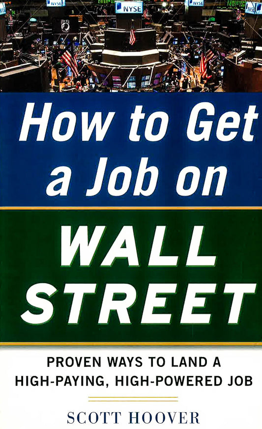 How To Get A Job On Wall Street