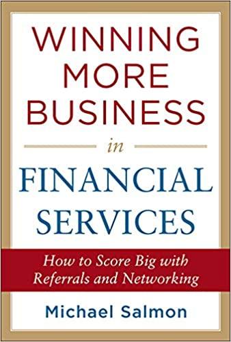 Winning More Business In Financial Service