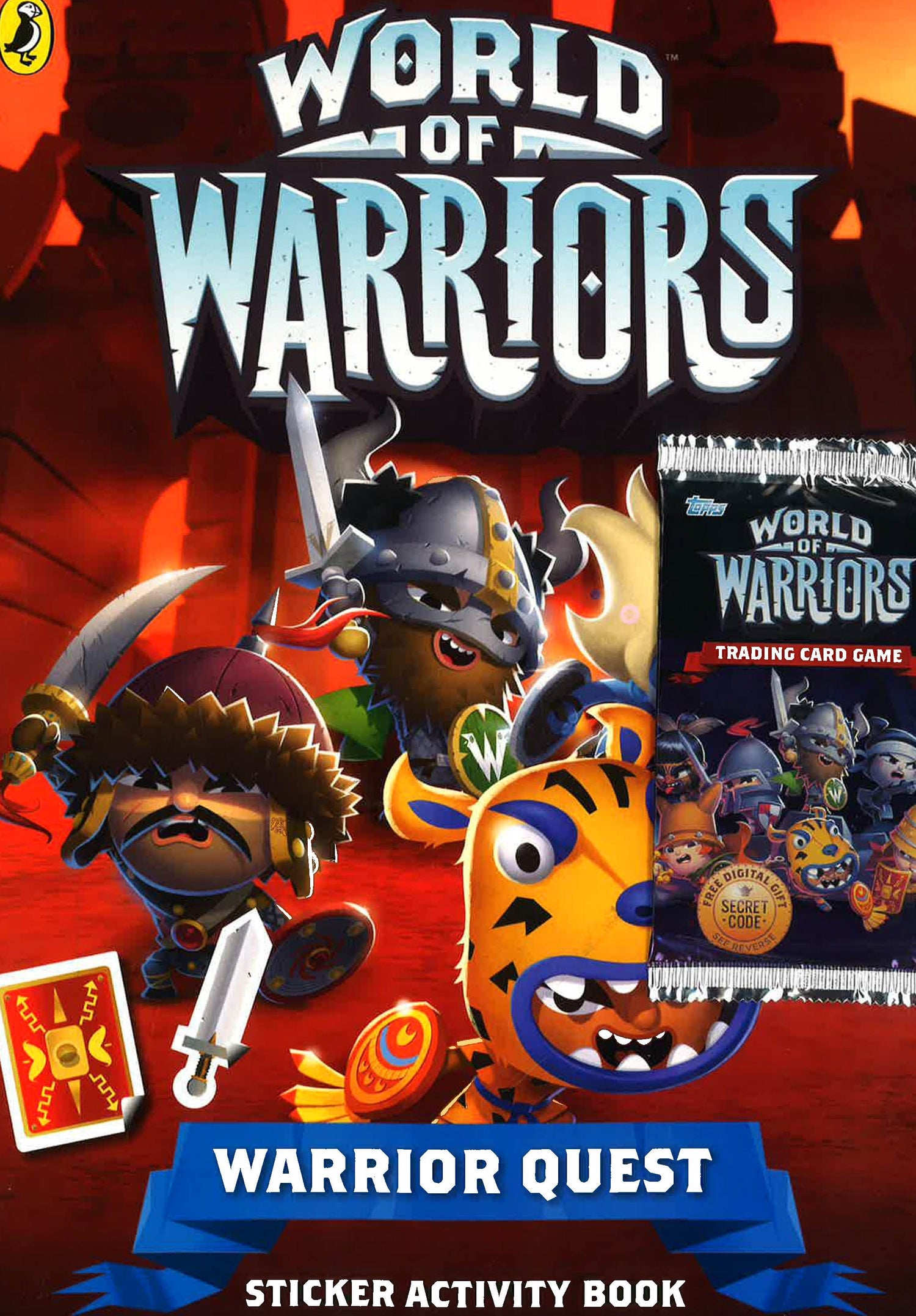 World Of Warriors: Warrior Quest Sticker Activity Book – BookXcess