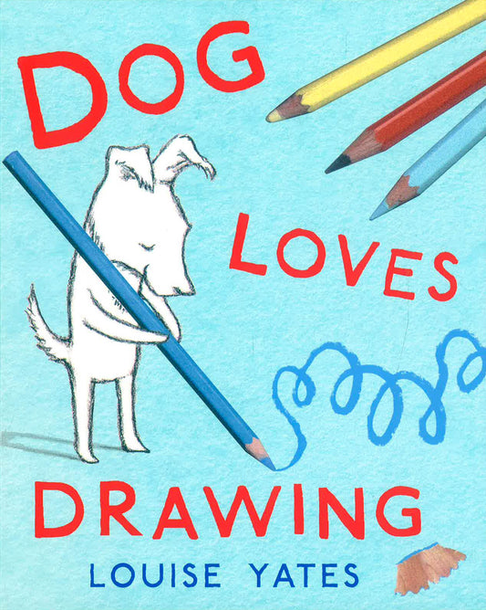 Dog Loves Drawing