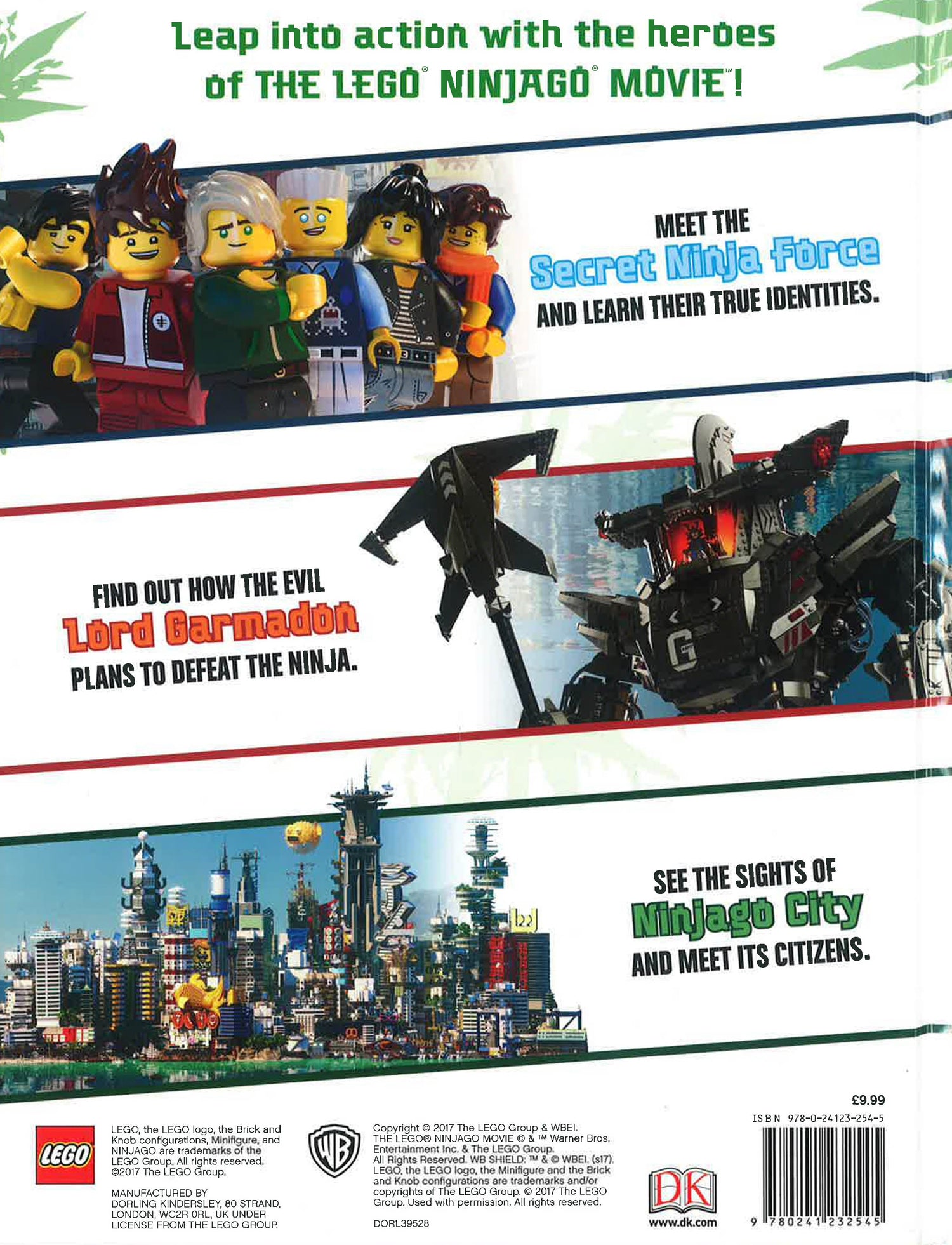 Lego ninjago movie discount book