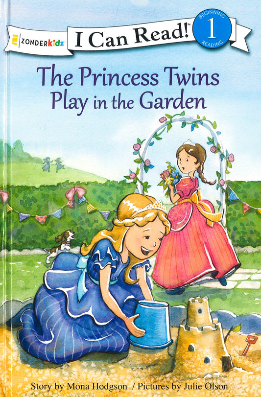 The Princess Twins Play In The Garden
