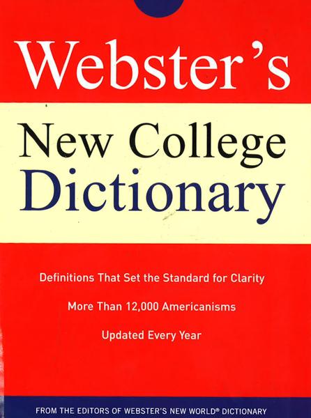 Webster's New College Dictionary