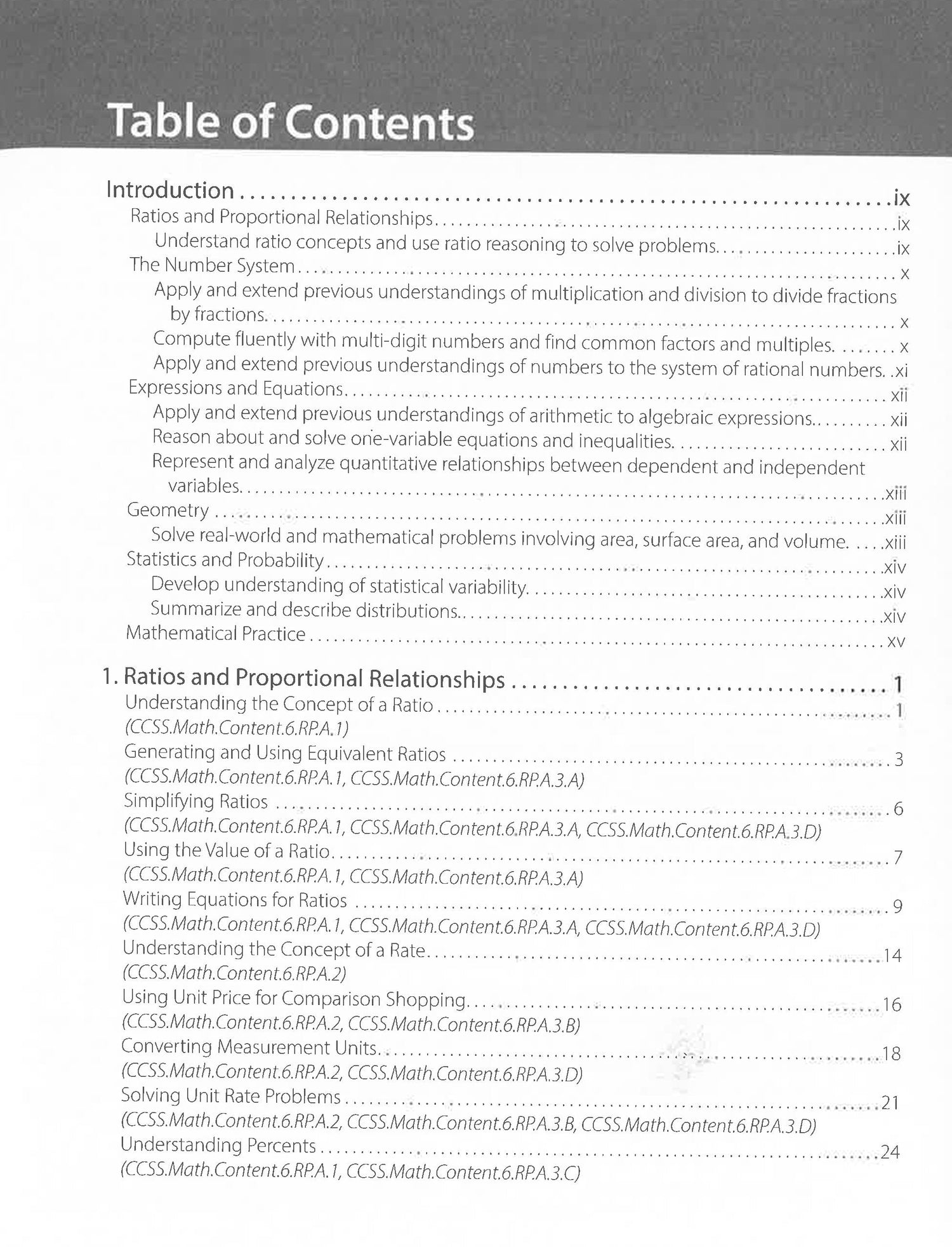 Cliffsnotes Grade 6 Common Core Math Review – BookXcess