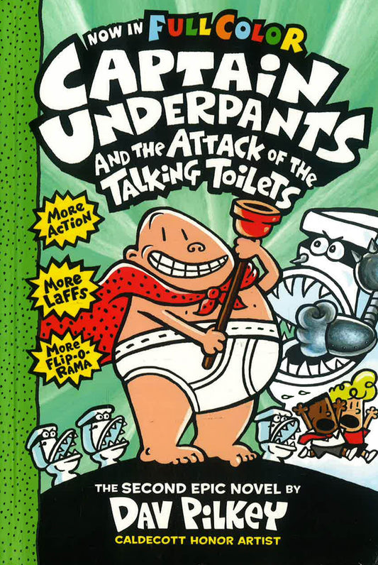 Captain Underpants and the Attack of the Talking Toilets Colour Edition