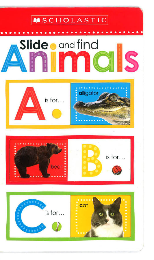 Animals Abc: Scholastic Early Learners (Slide and Find)