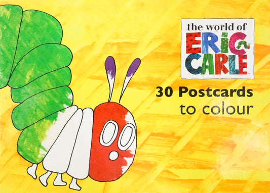 Very Hungry Caterpillar Postcards To Colour