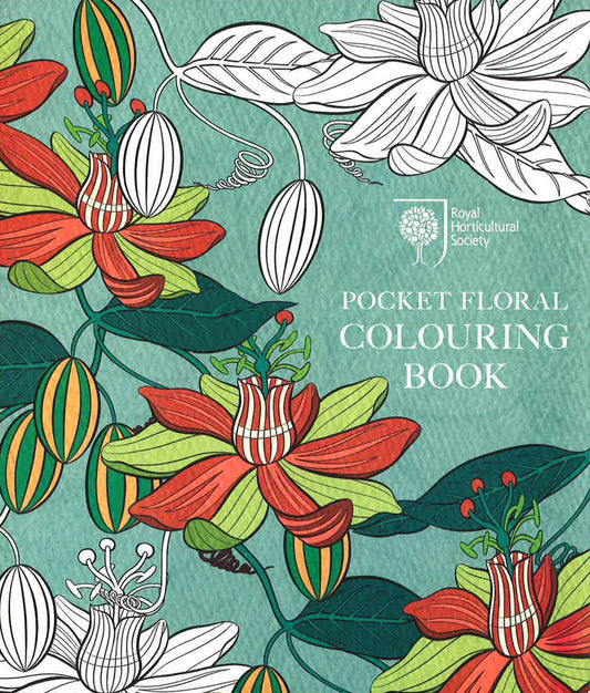 Pocket Floral Colouring Book