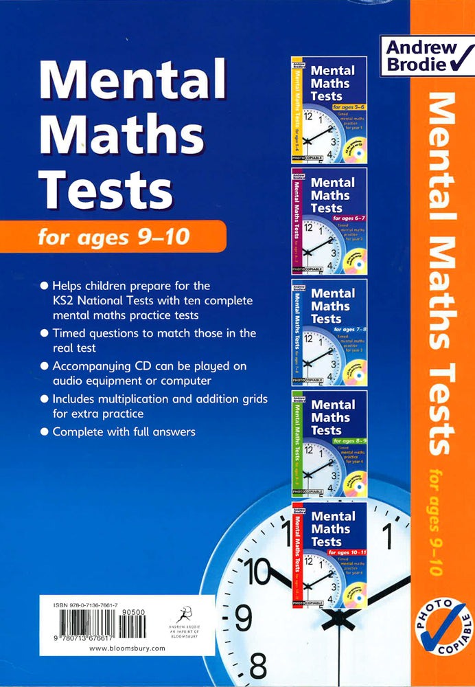 Mental Maths Tests For Ages 9 10 Timed Mental Maths Practice For