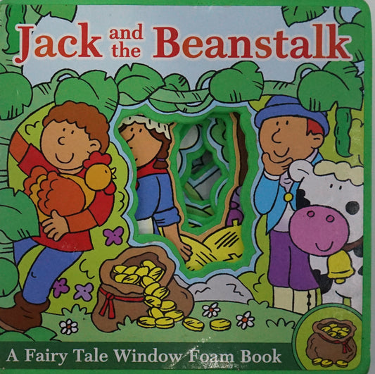 Window Foam Book - Jack And The Beanstalk