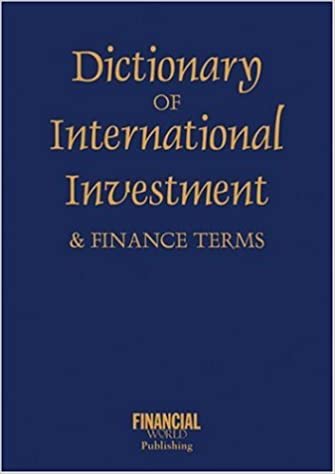 Dictionary Intl Investmnt & Finance Term