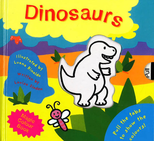 Magic Colour Book: Dinosaurs