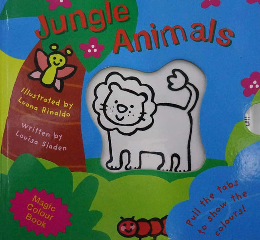 Magic Colour Book: Jungle Animals