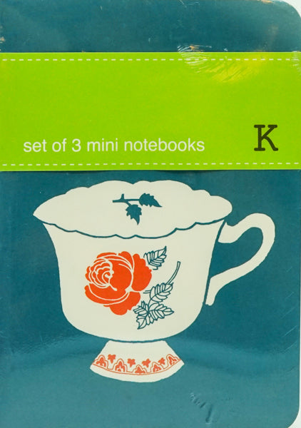 Tea Time : 3Xmini Notebooks