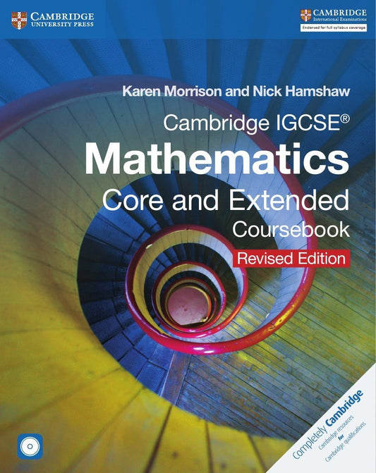 Cambridge Igcse Mathematics Core And Extended Coursebook With Cd-Rom (Cambridge International