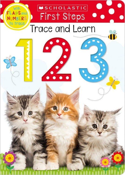 Trace And Learn 123: Scholastic Early Learners (Trace And Learn)