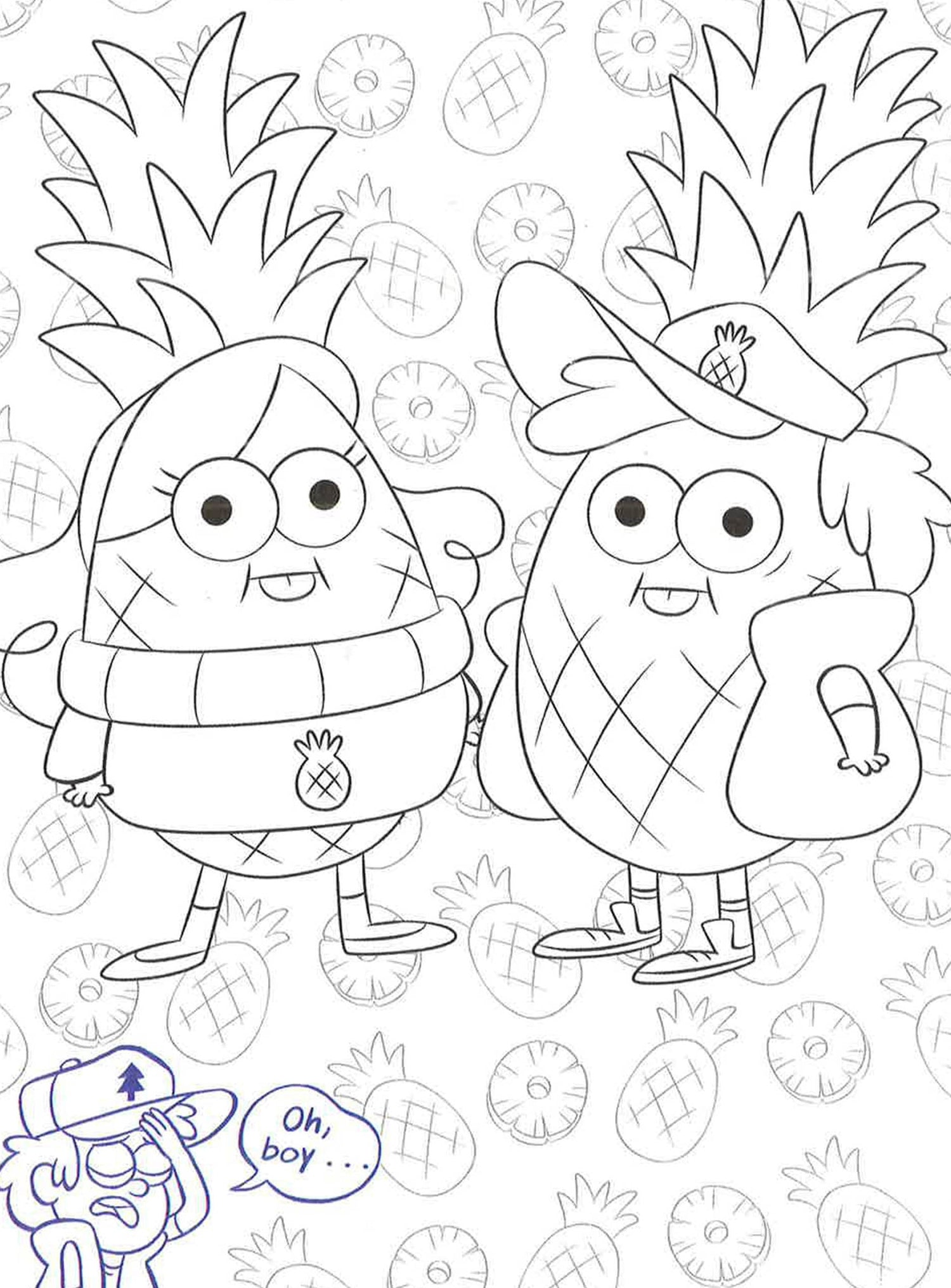 Gravity Falls Don't Color This Book! It's Cursed! BookXcess