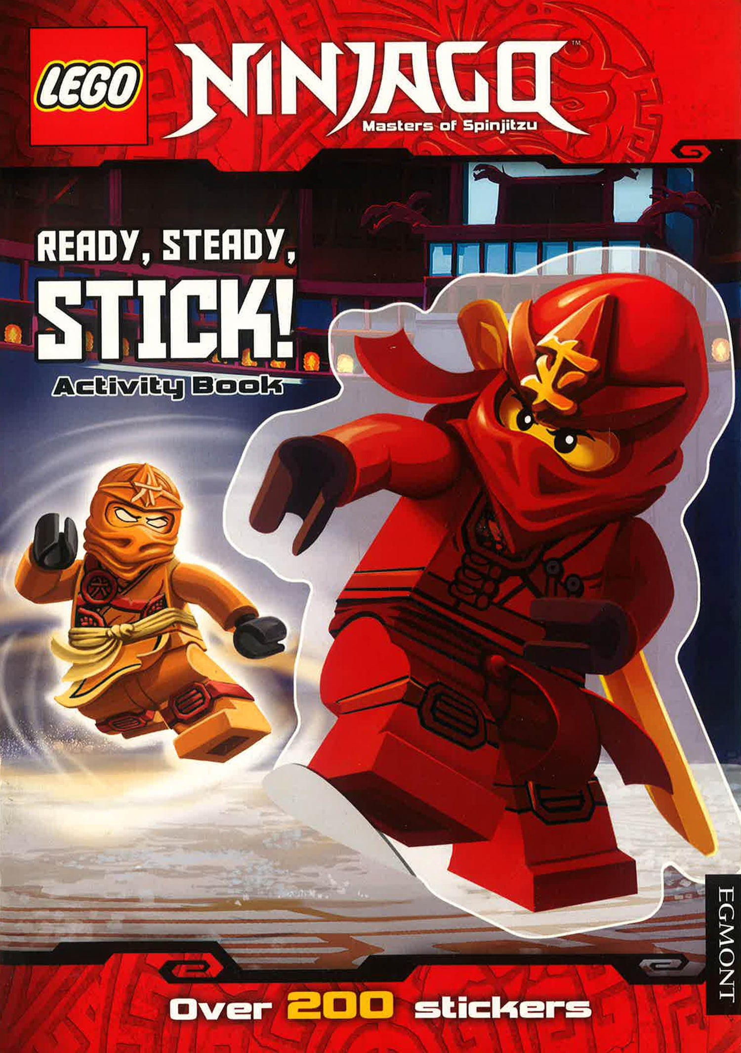 Lego ninjago masters 2025 of spinjitzu book