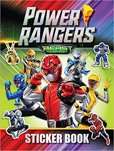 Power Rangers Beast Morphers Sticker Book