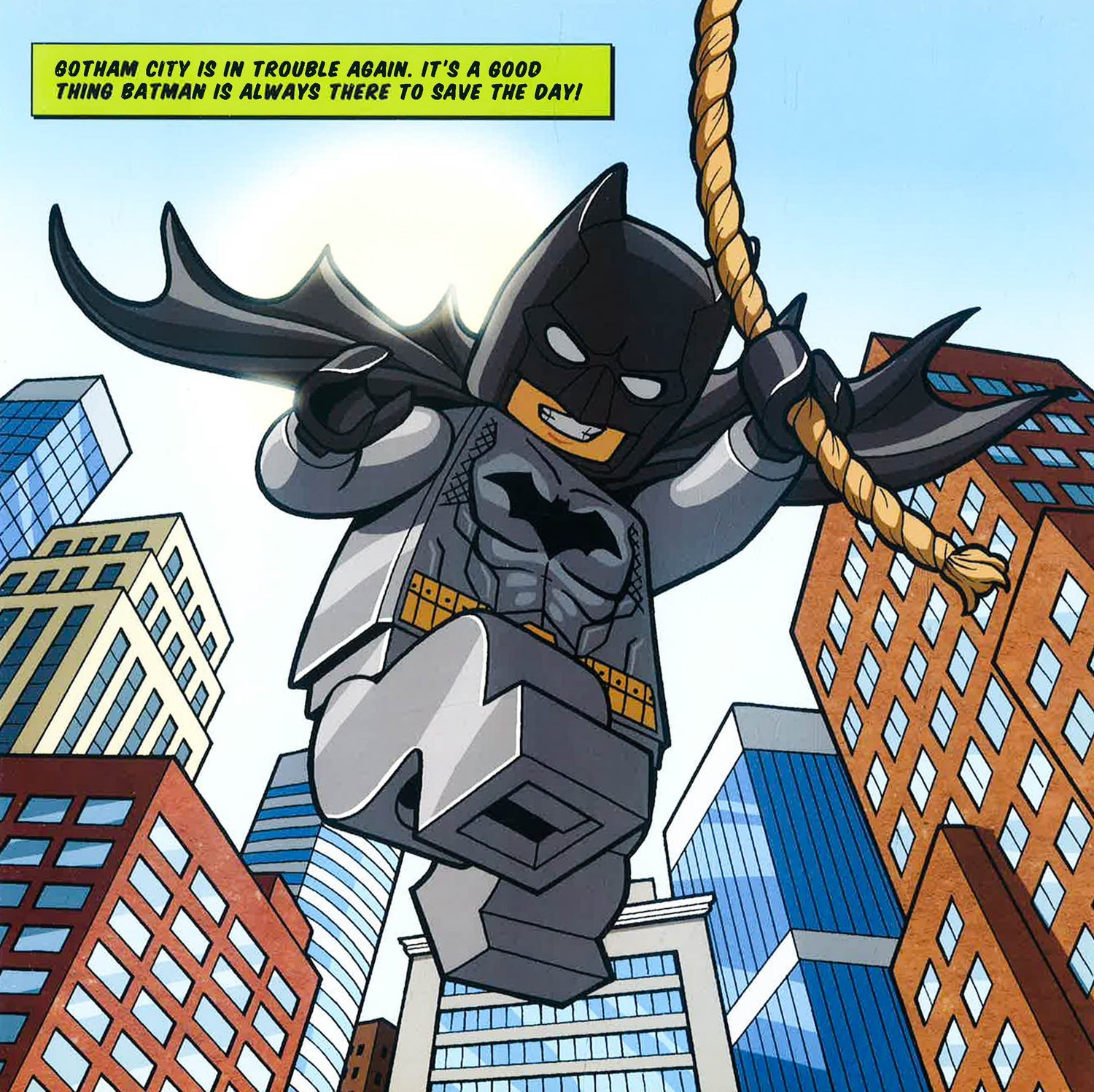 Lego batman comic discount book