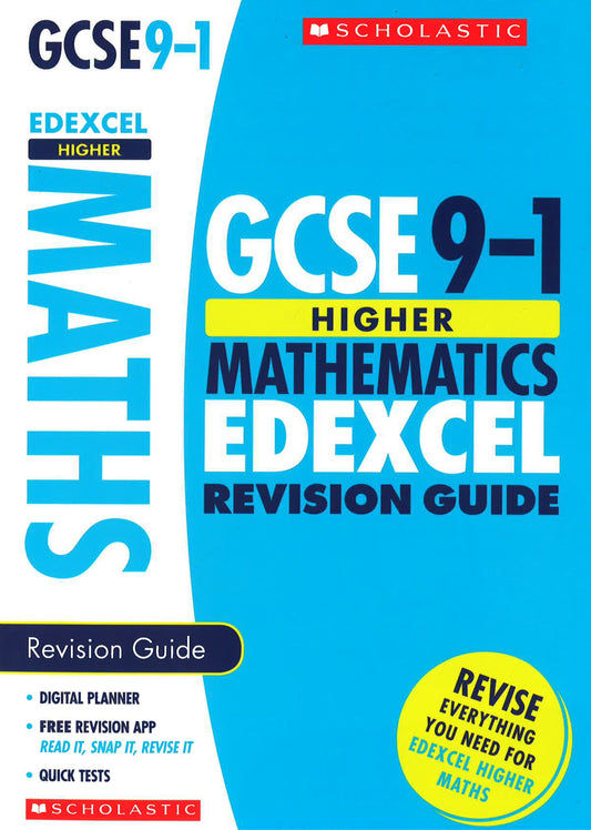 Gcse 9-1 Higher Maths Edexcel Revision Guide