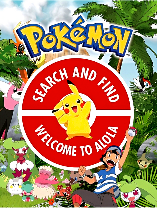 Pokemon Search and Find: Welcome to Alola