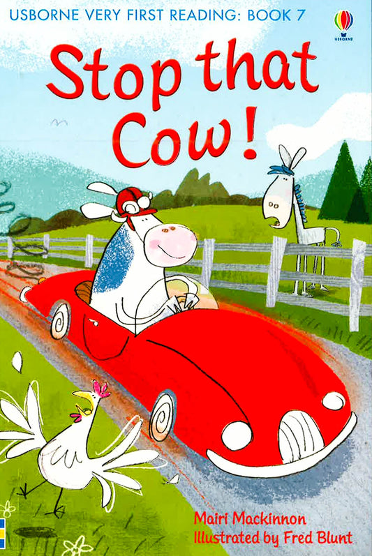 Usborne Very First Reading: Book 7 - Stop That Cow!