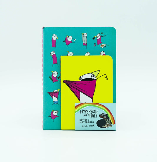 Hyperbole And A Half Notebooks (Set Of 3)