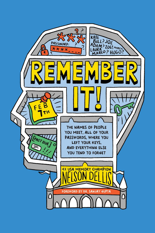 Remember It!:: The Names Of People You Meet, All Of Your Passwords, Where You Left Your Keys, And Everything Else You Tend To Forget