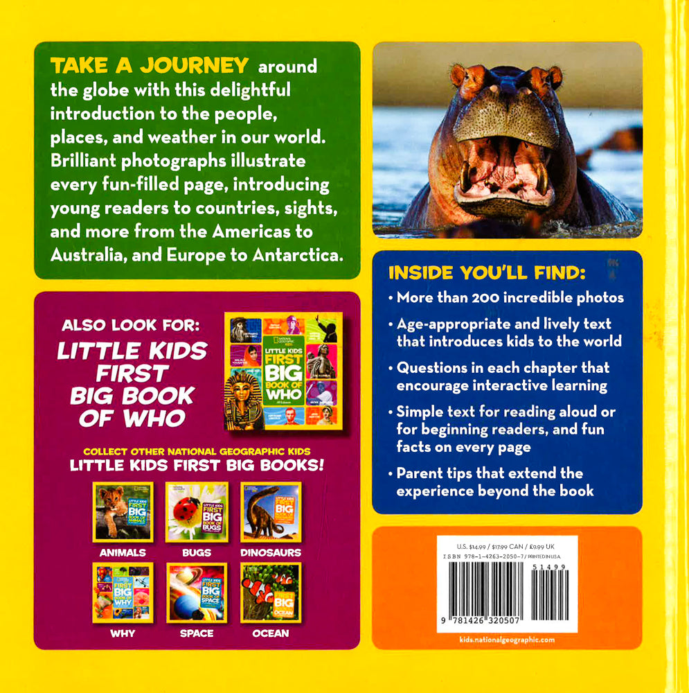 National Geographic Little Kids First Big Book Of The World - (national  Geographic Little Kids First Big Books) By Elizabeth Carney (hardcover) :  Target