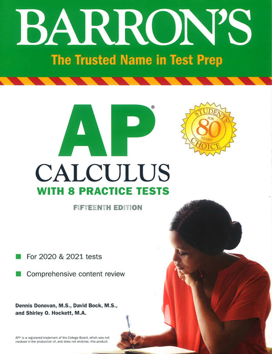 AP Calculus: With 8 Practice Tests