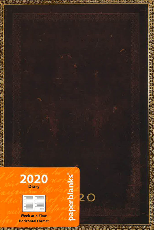 Paperblanks: 2020 Black Moroccan