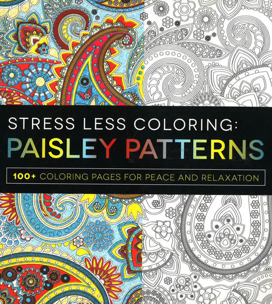 Stress Less Coloring - Paisley Patterns