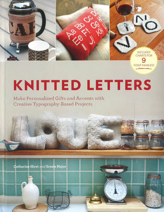 Knitted Letters: Make Personalized Gift & Ac