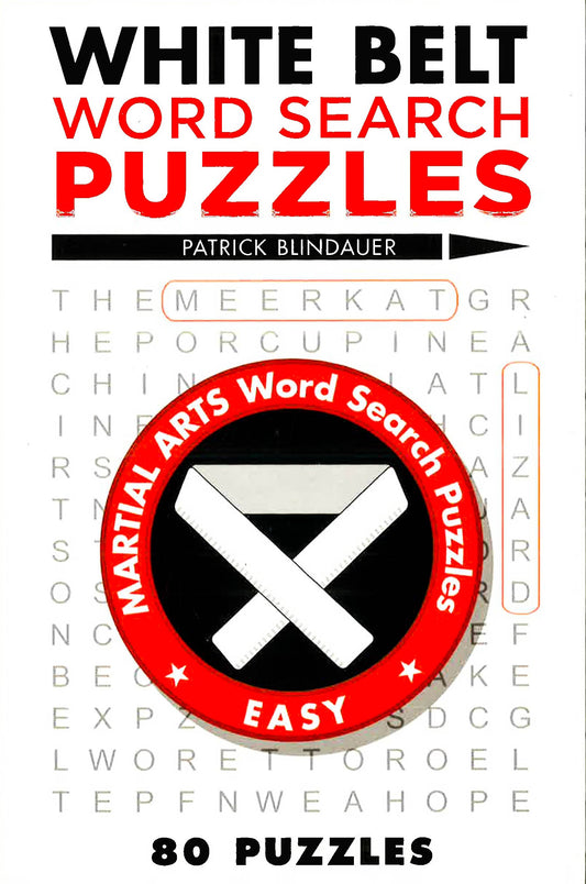 White Belt Word Search Puzzles